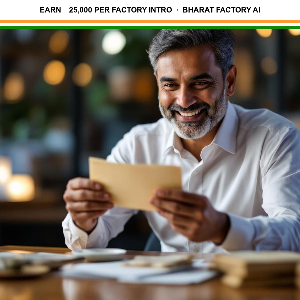 Professional earning cash for factory intro